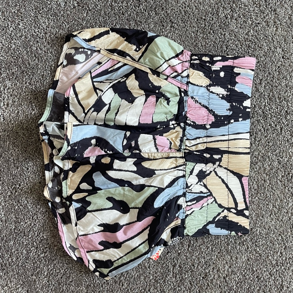 The way home printed shorts- Free People
